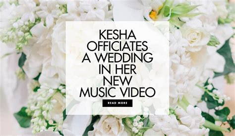 Kesha Officiates A Same Sex Wedding In Her New Music Video