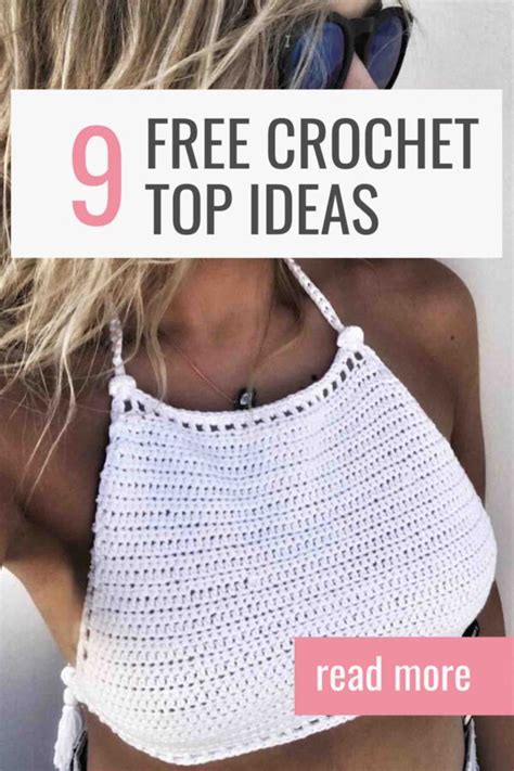 Free Summer Tops Crochet Patterns Easy Patterns Ideal For Beginners