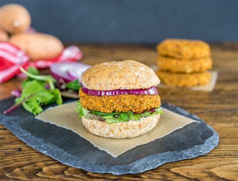 Quinoa And Sweet Potato Veggie Burgers One Ingredient Chef