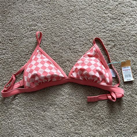 Kona Sol Women S Pink Bikini And Tankini Tops Depop