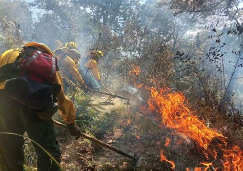 Conred lanza estrategia para gestión de fuego centrada en bomberos