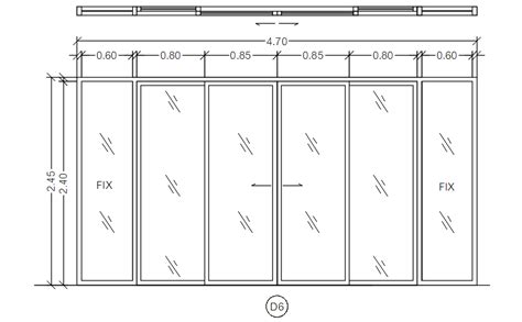 Glass door design in detail AutoCAD drawing, dwg file, CAD file - Cadbull