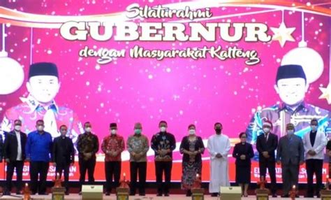 Setda Prov Kalteng Hadiri Silaturahmi Perayaan Natal Wakil Gubernur