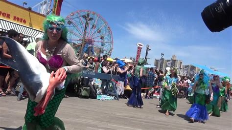 Mermaid Parade 2018 Live Coney Island Youtube