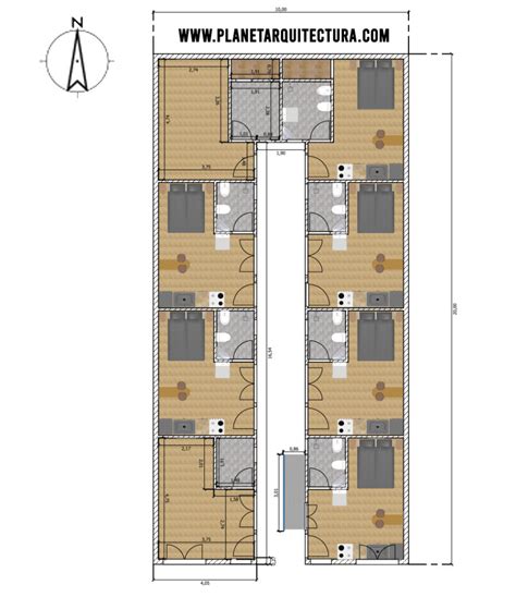 Planos De Cuartos Para Rentar X Planeta Arquitectura