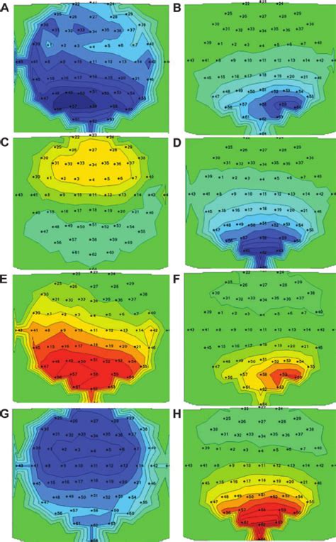 Snapshots of the spatiotemporal dynamics of the most dominant ... 