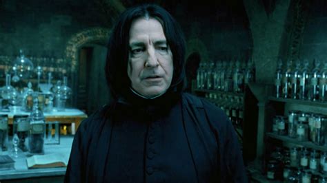 Jk Rowling Reveals She Told Alan Rickman About Snapes Harry Potter