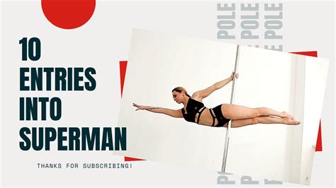 EasyPole 10 Transition Into A Superman How To Pole Dance Tutorial