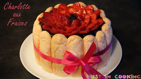 Recette De La Charlotte Aux Fraises Youtube