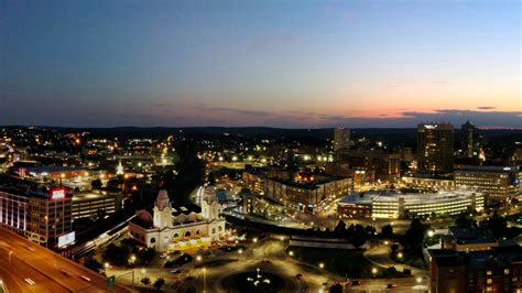 Worcester from above : r/WorcesterMA