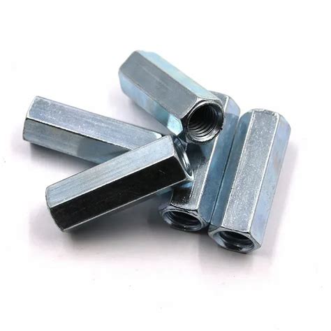 Din Galvanized Long Hex Coupling Nut For Tie Rod Buy Long Hex