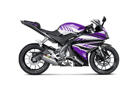 R125 COMPETITION PURPLE Draco Graphix Grafiche Personalizzate