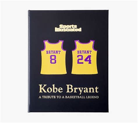 Kobe Bryant By Sports Illustrated Leather Bound Book Pottery Barn