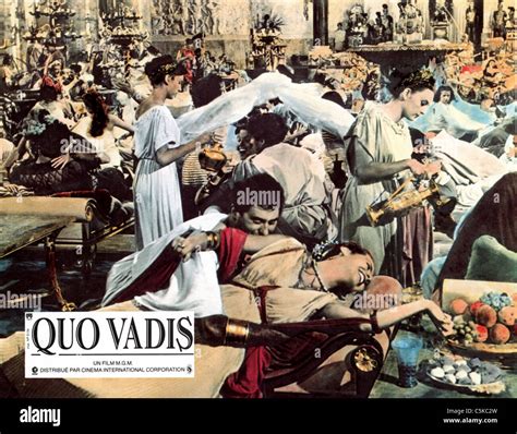 Quo Vadis Year 1951 Usa Director Mervyn Leroy Stock Photo Alamy