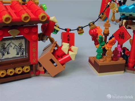 LEGO 80105 Chinese New Year Temple Fair - Shadow Theatre 6 - The Brothers Brick | The Brothers Brick