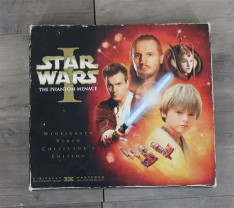 VINTAGE STAR WARS I The Phantom Menace VHS Tape Movie 1999 Collectors