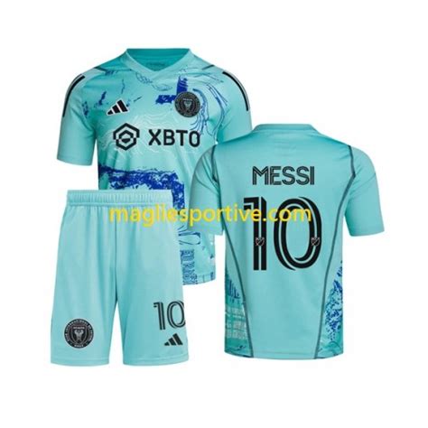 Completo Calcio Inter Miami Lionel Messi Special Bambino Divisa