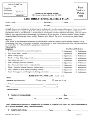 Fillable Online Epinephrine Fax Email Print PdfFiller