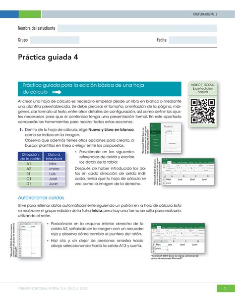 Culturadigpracticaguiada Nombre Del Estudiante Grupo Fecha Pr Ctica