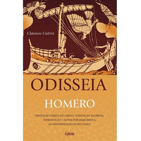 Livro Odisseia Ed Cultrix Homero Poesia No CasasBahia Br