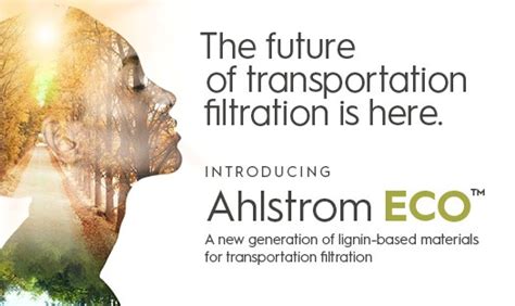 Ahlstrom Ahlstrom ECO Paves The Way For A Sustainable Future Of