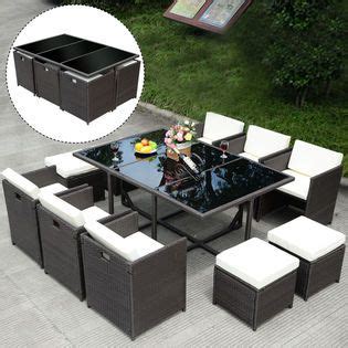 Costway Outdoor Patio Square Dining Table Rustic For Doxa Murasakinyack