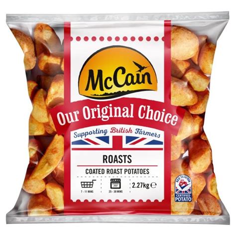 Mccain Original Choice Roast Potatoes 227kg 4 Pack