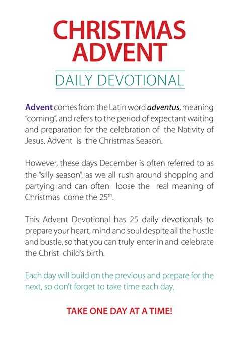 Christmas Advent Daily Devotional Eternity Is Real