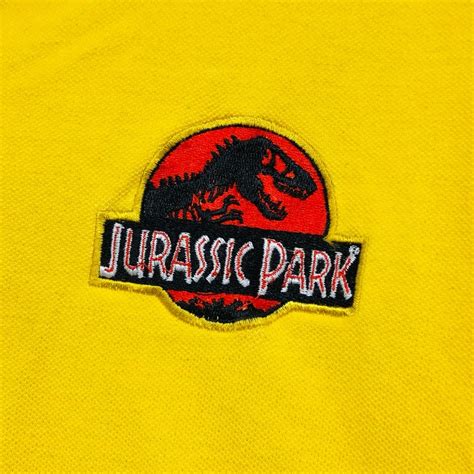 Vintage Jurassic Park From Universalbright Yellow X Gem