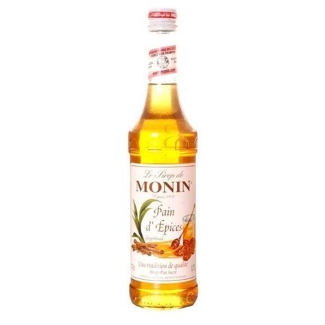 Sirop Monin Pain D Epices Vente En Ligne