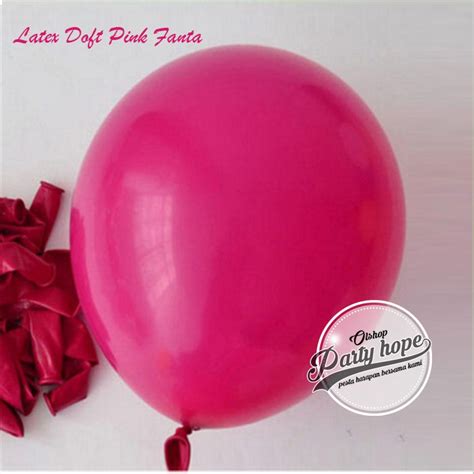 Jual Balon Doff Pink Tua Balon Doff Balon Warna Pink Tua Balon