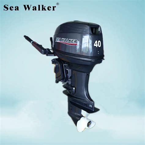 Seawalker Outboard Motor Boat Engine E X Stroke Hp Short Shaft