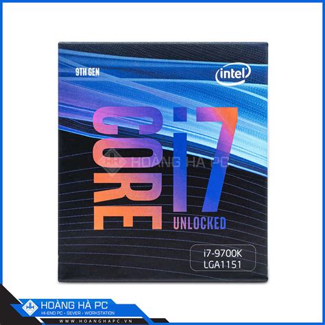 CPU Intel Core i7-9700K ️Giá Siêu Rẻ, Chính Hãng