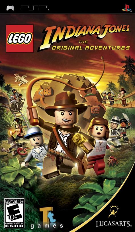 Lego Indiana Jones The Original Adventures PSP Game