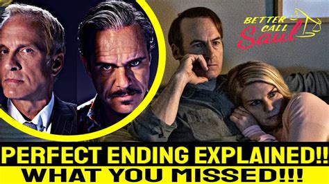 Perfect Ending Explained Better Call Saul Season 6 Episode 7