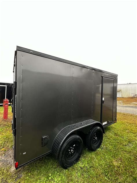 Tandem Axle Blackout Trailers Collins Custom Cargo