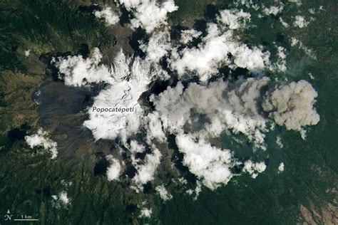 Popocatépetl Keeps On Puffing One Of Mexicos Most Active Volcanoes