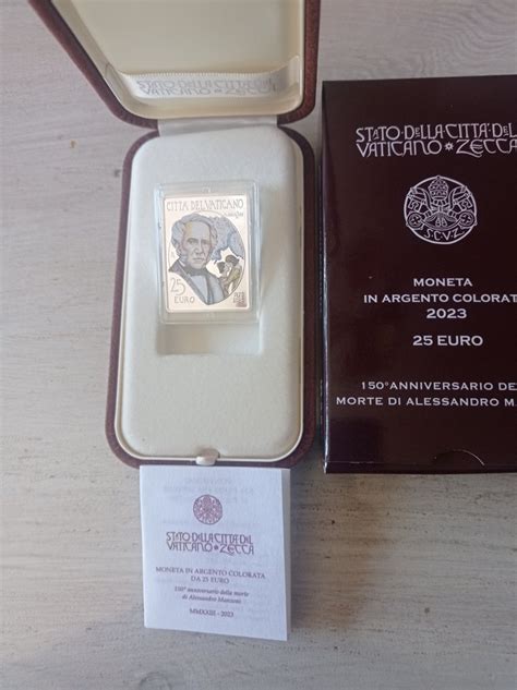 Vatican Euro Alessandro Manzoni Proof Catawiki