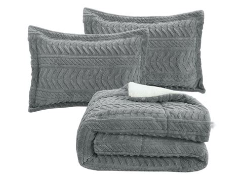 Ripley PLUMON ANDES JACQUARD CHIPORRO GRIS 2 PL