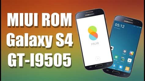 ROM MIUI 8 Para S4 GT I9505 YouTube