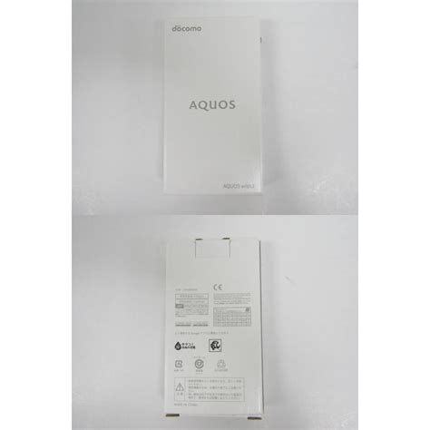 未使用品 docomo ドコモ AQUOS wish2 SH 51C ホワイト SIMフリー KD3652 N 173 KD3652 02