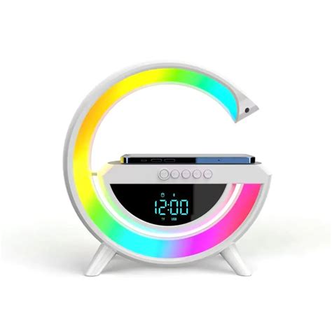 Multi Function Night Light With Wireless Charger Bluetooth Speaker