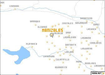 Manizales (Colombia) map - nona.net