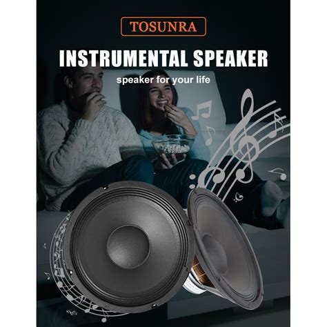 Tosunra W Ohms Inches Car Subwoofer Speaker Lazada Ph