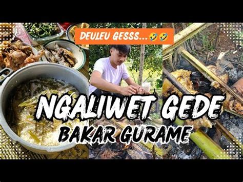 Ngaliwet Gede Dan Bakar Gurame Nikmatnya Nasi Liwet Dan Ikan Bakar