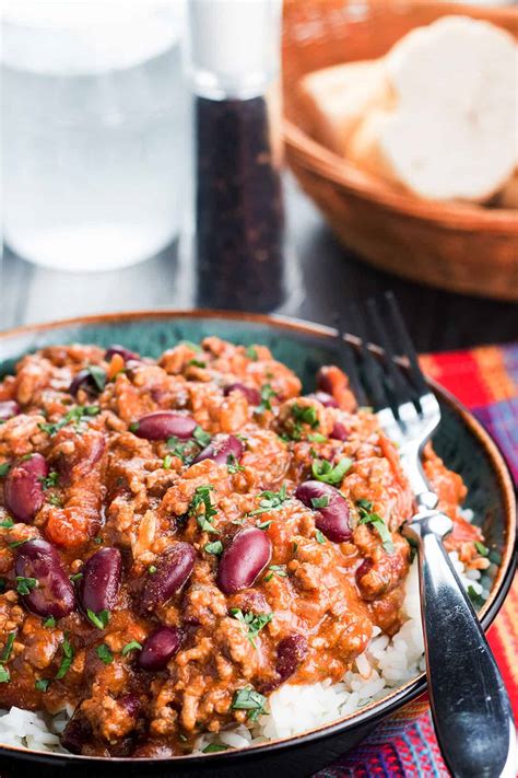 classic chili  carne errens kitchen