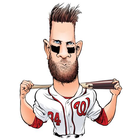 Bryce Harper – Chris Morris Illustration