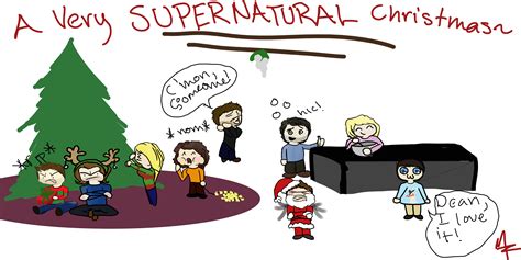 Supernatural Christmas Wallpaper - WallpaperSafari