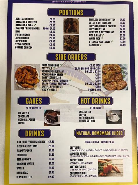 Online Menu of Blue Marlin Restaurant, Birmingham, United Kingdom, B10