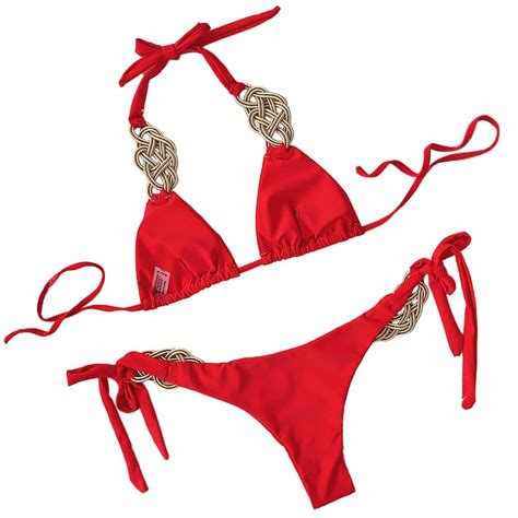 Ichuanyi Women Swimsuit Summer Clearance Women S Fashion Soild Bikini Set Swimsuit Two Piece